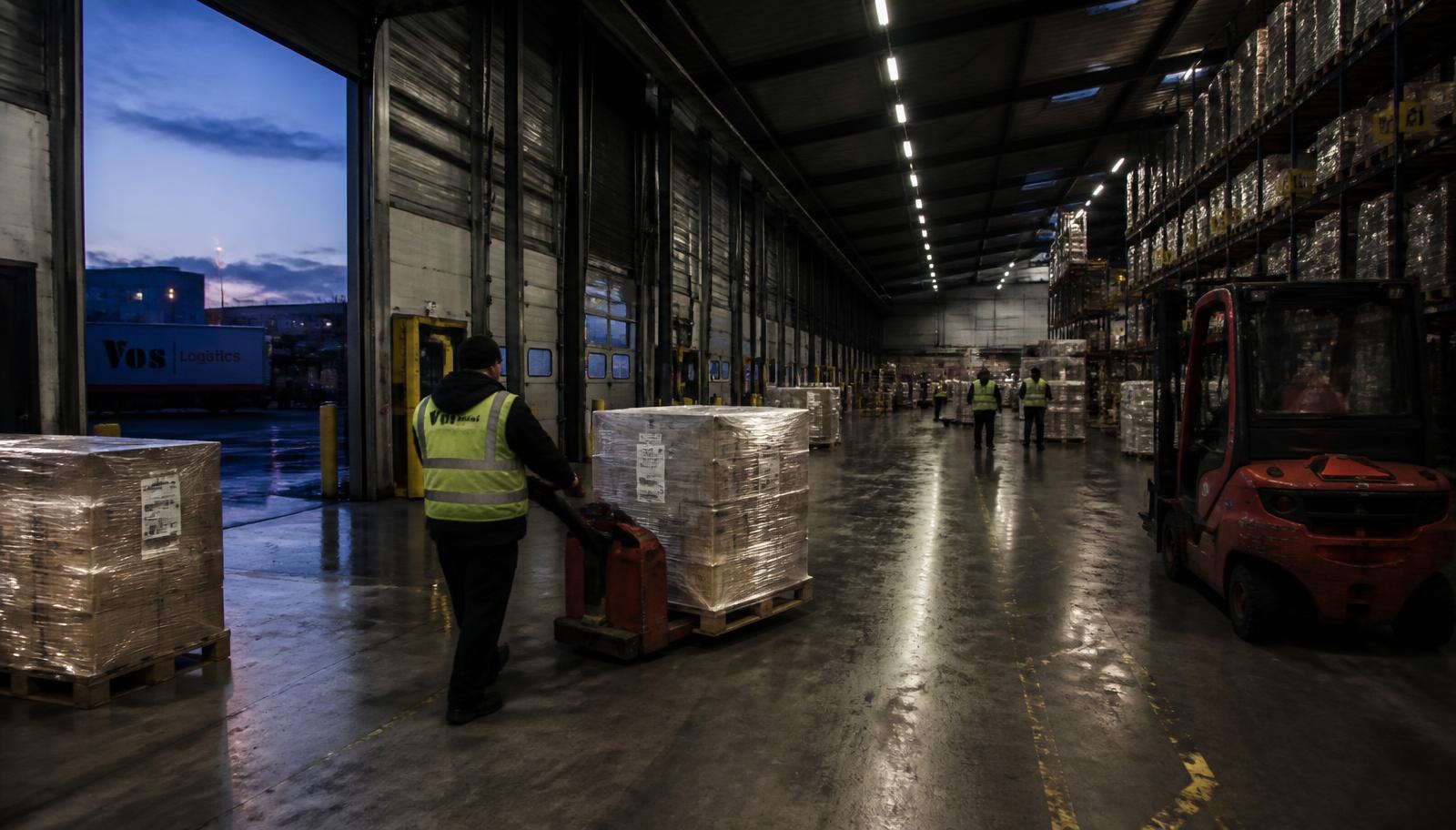 Lager- und Logistikbetrieb in Europa